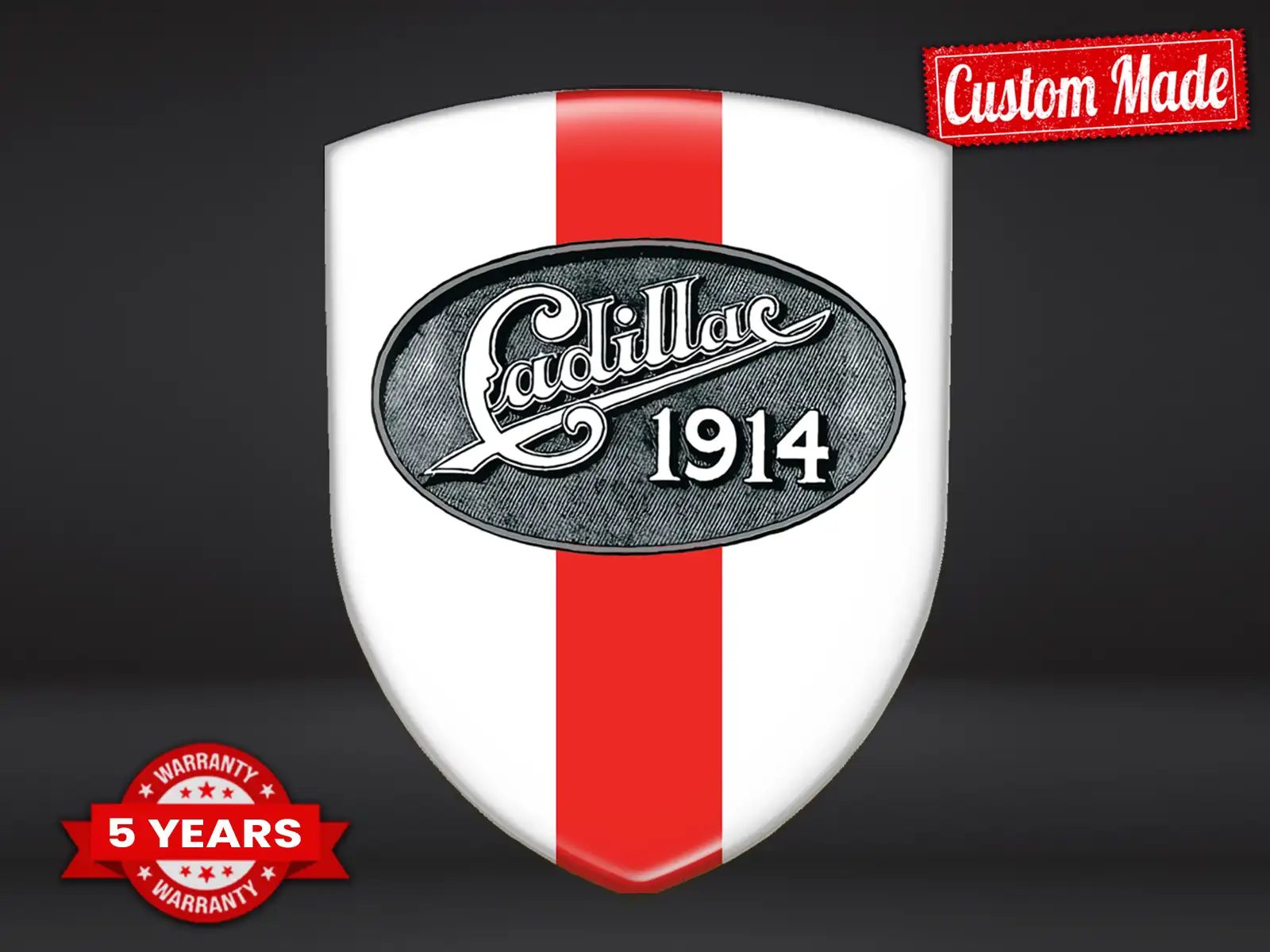 Cadillac Stickers Silicone Auto Pro Max Durable Design Stylé ST